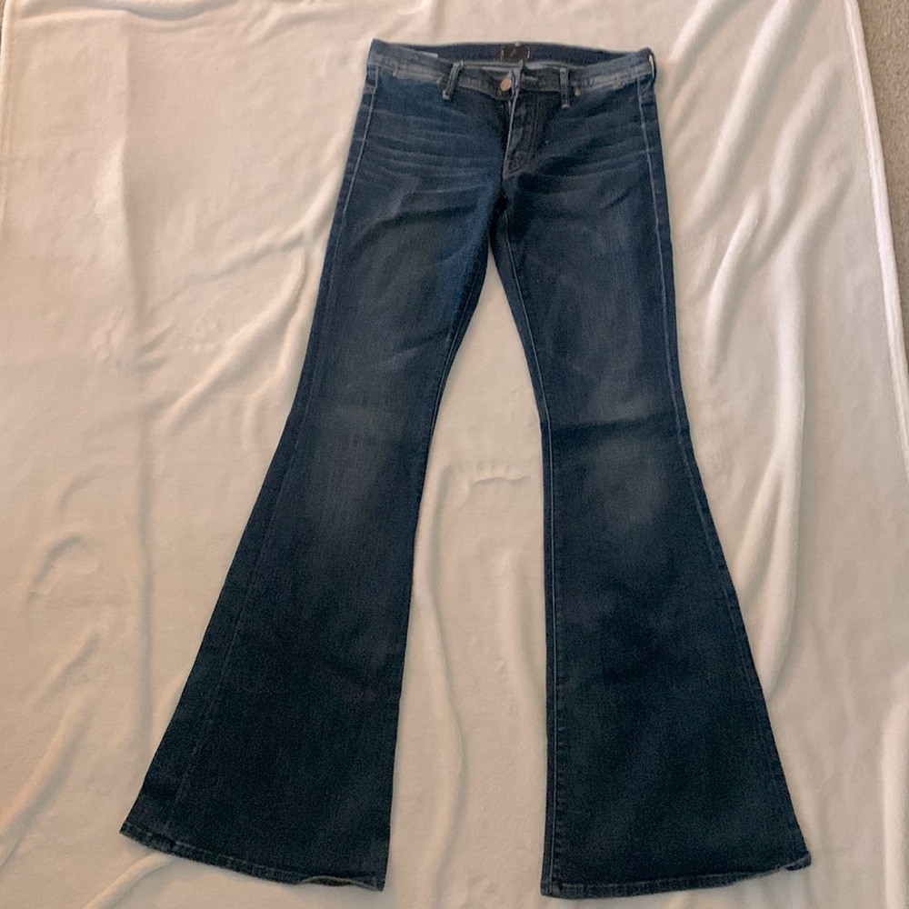 Wide leg Mother brand jeans